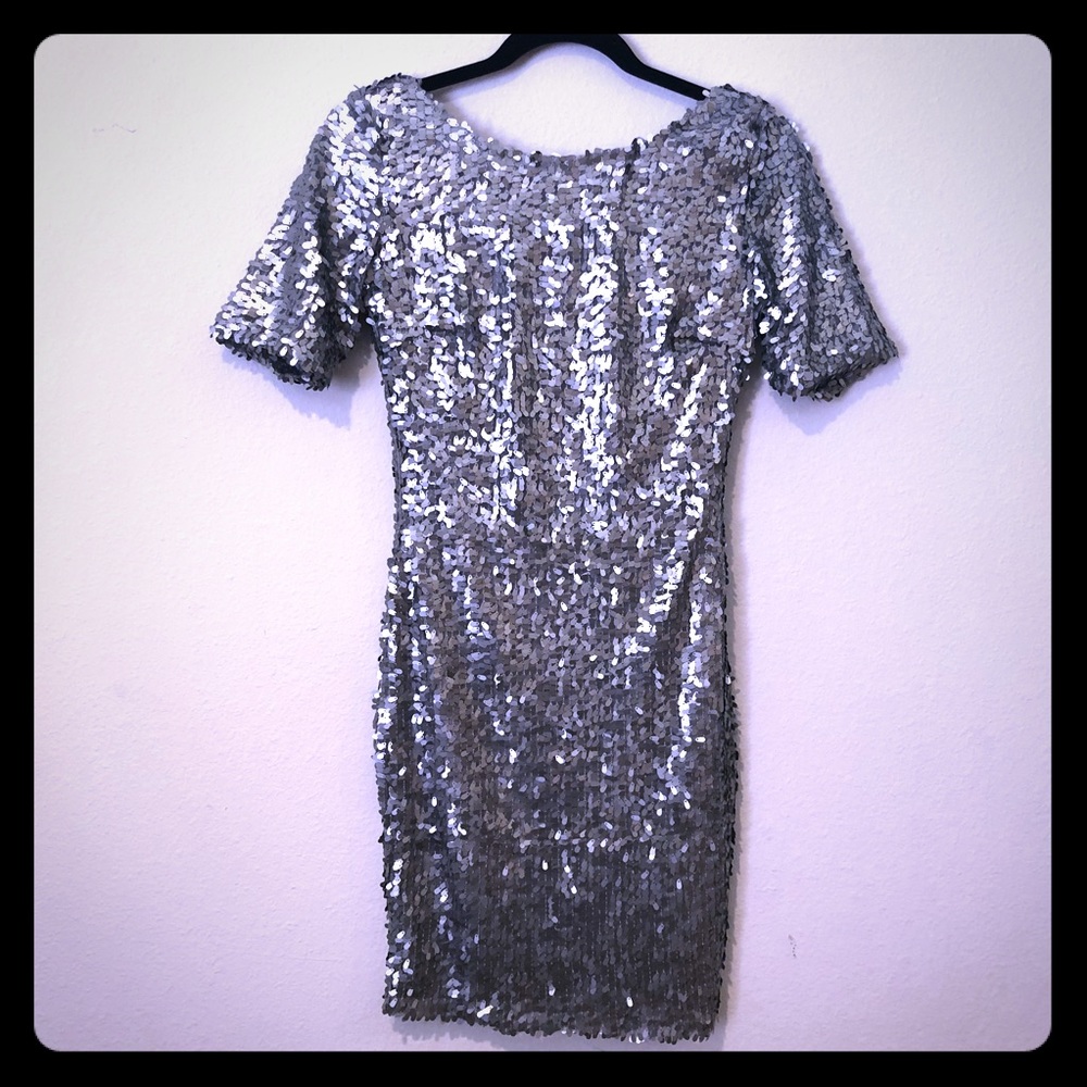 Silver party dress!